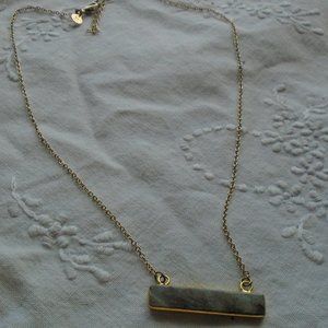 stone bar necklace by Beyou
